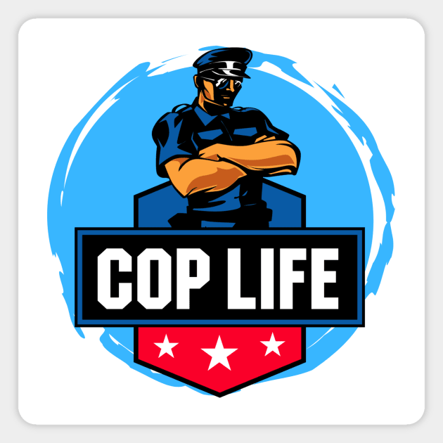 Updated Logo Magnet by CopLife
